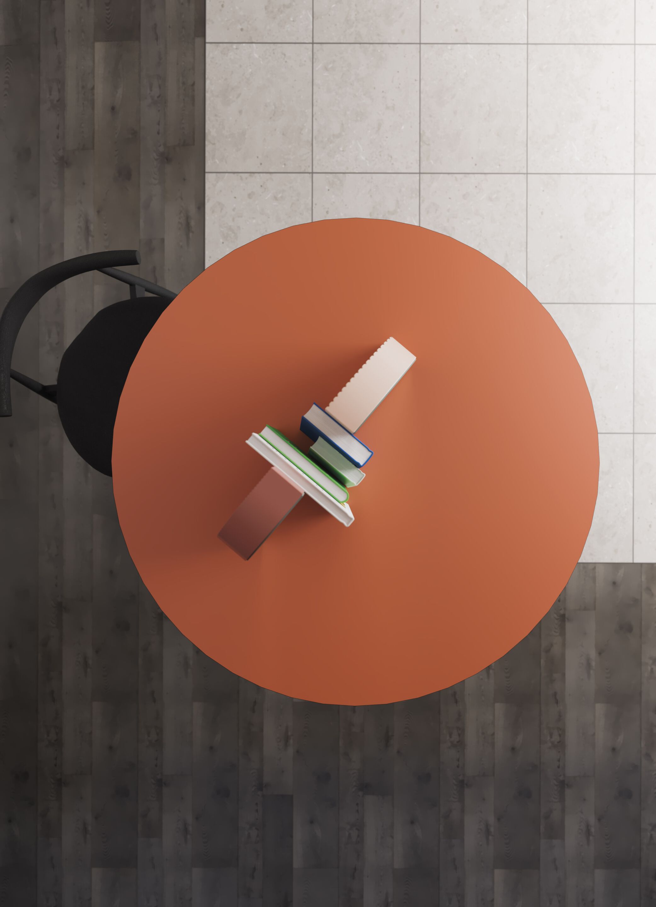 Кухня в HPL De Rosso For_Me ARCH-00098399 - Вид №1