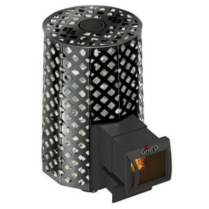 Печь для бани GRILL'D Violet Romb Long PRO с закрытой каменкой