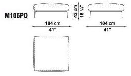 B&B Italia Секционный угловой диван в коже Michel sun-id-1423075 - Вид №42
