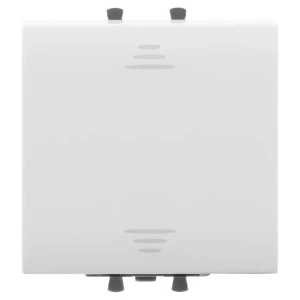 Выключатель накладной DKC Avanti 1 клавиша 2 модуля цвет белое облако