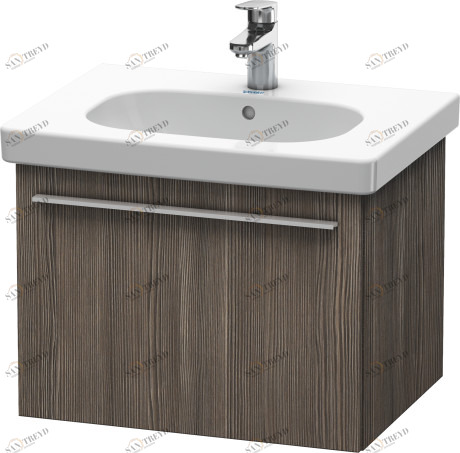 XL605105151 X-Large Тумбочка подвесная Сосна коричневая, декор Duravit