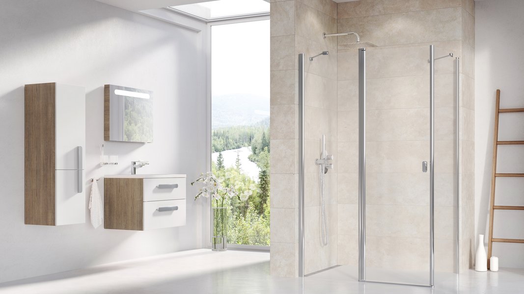 CRV2-80 блестящий Transparent Ravak 1QV40C00Z1 - Вид №1