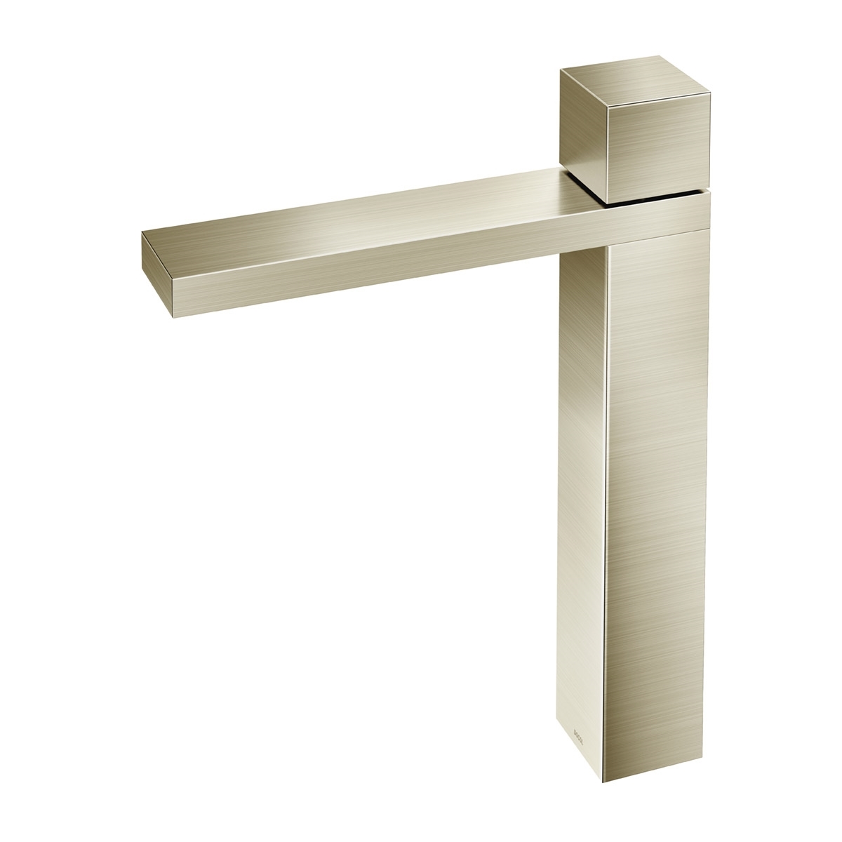 00919844 Смеситель для ванной комнаты с высоким изливом из матового никеля Docol MINIMA