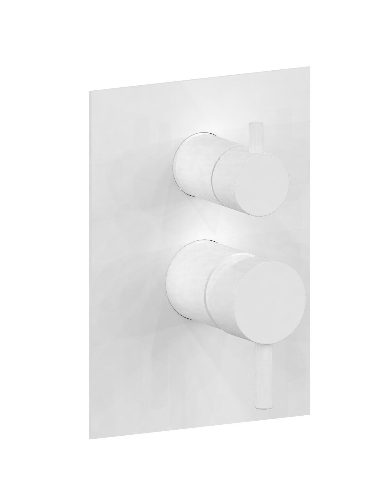 Встраиваемый смеситель для душа с пластиной Rubinetterie Frattini Pepe XL ARCH-00105336 - Вид №9