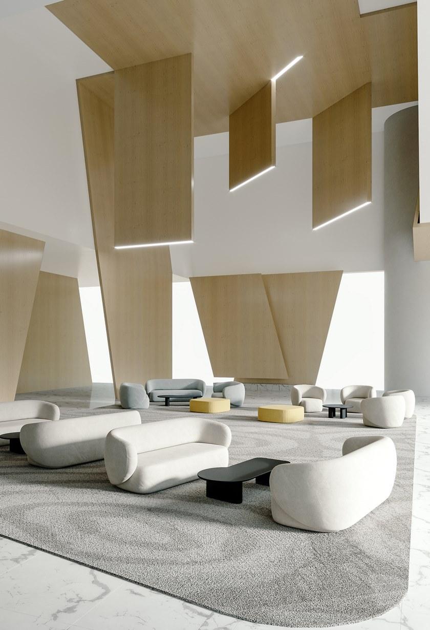 Grado Design Кресло из ткани с подлокотниками Swell Swe-sf-1s - Вид №5