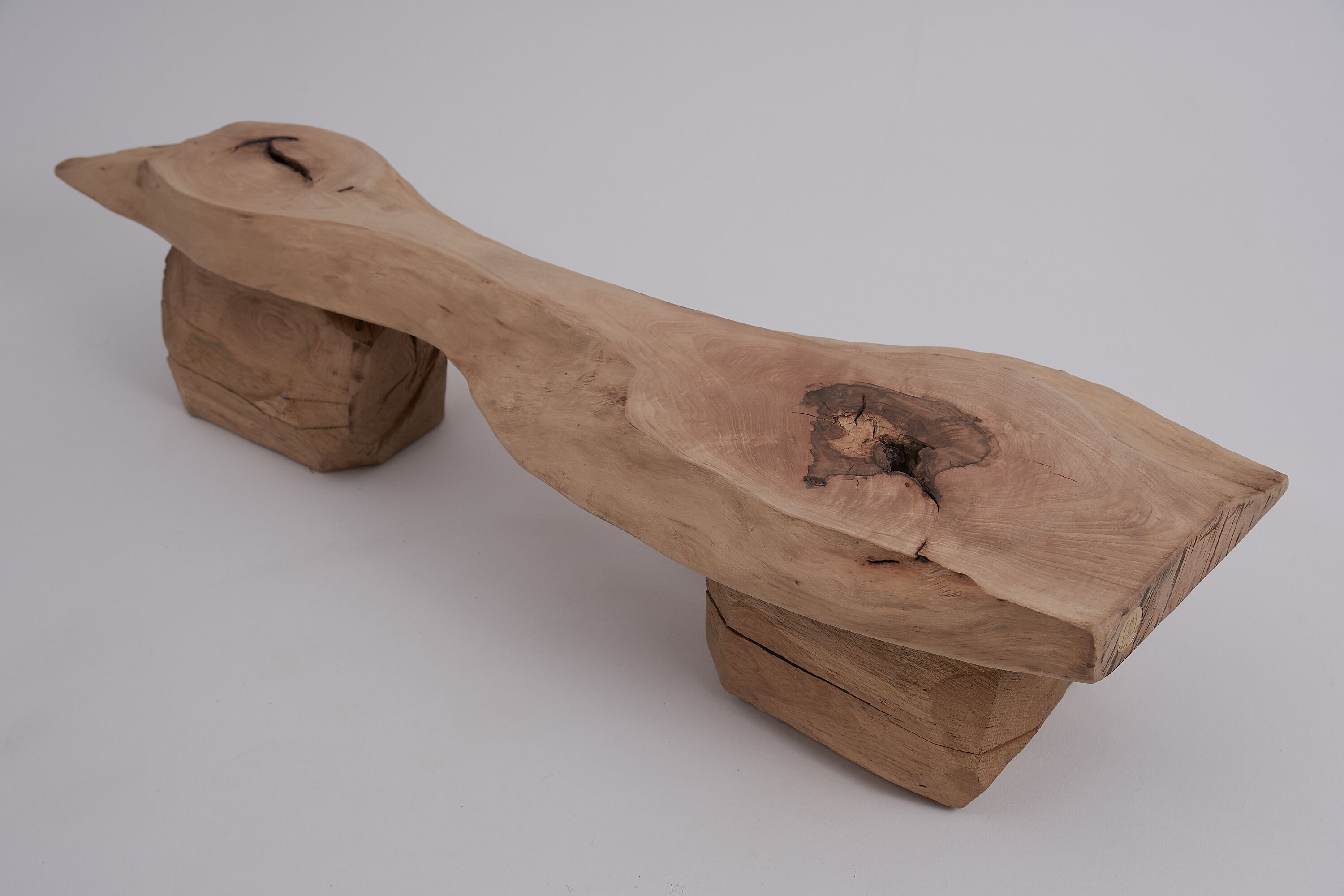 Скамья из грецкого ореха Logniture Leszy ARCH-00042863 - Вид №12