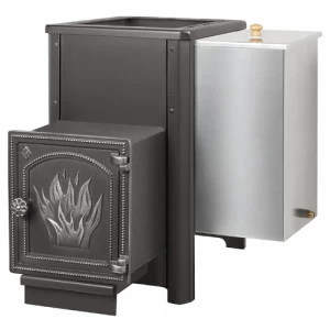 Печь для бани Везувий Русичъ Аква 16 (ДТ-4) с баком для воды 49 л.