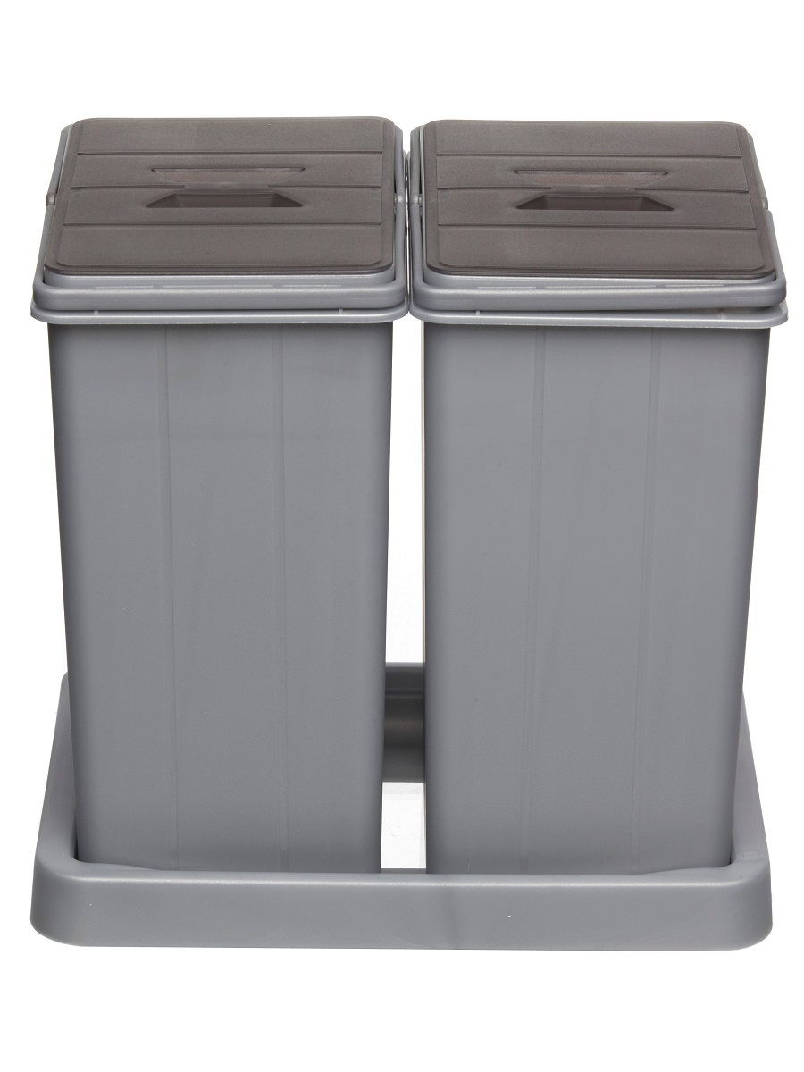 Система сортировки мусора Tau 15 Metallic Grey NAVAKO 10052