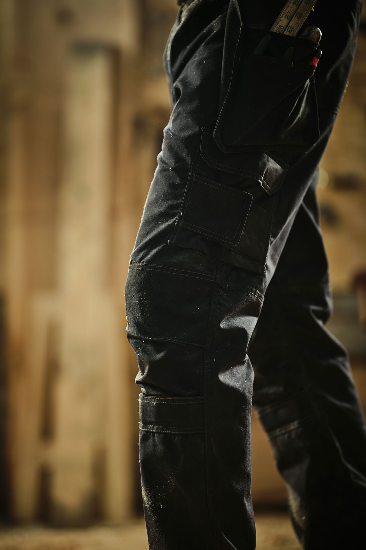 5041868 Брюки РЕГАТТА ПРОФЕШИОНАЛ ХАРДВЕА черные  Летняя спецодежда  размер 62/170-176 (46/R)  - Вид №9