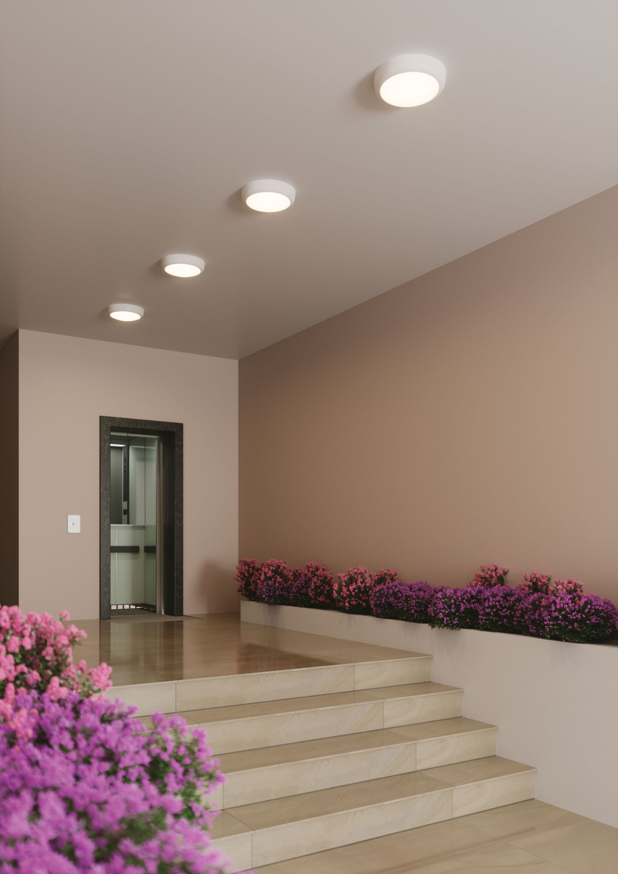 Поликарбонат светодиодный потолочный светильник Fan Europe Lighting INTEC ARCH-00135759 - Вид №1