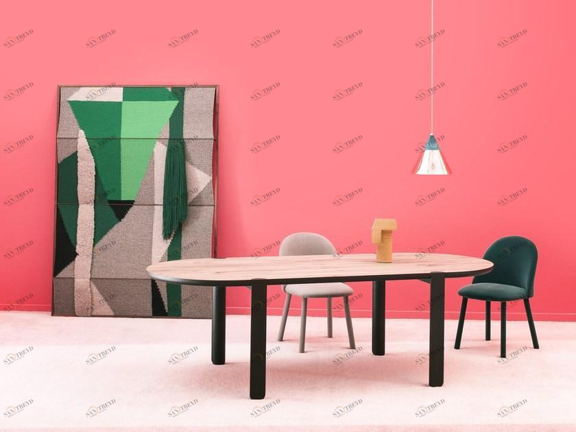 Miniforms Овальный обеденный стол в современном стиле sun-id-1356514