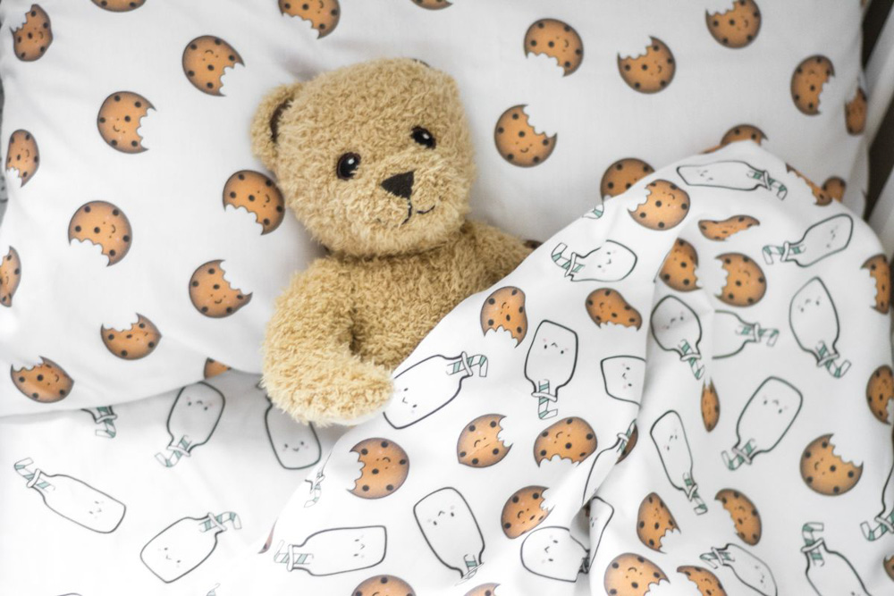 Комплект детского постельного белья "Ежики" VAMVIGVAM  282076 Белый;бежевый Santreyd  - Вид №1