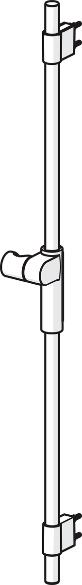 Oras 253409 Душевая штанга 253409 Hydractiva Хром  - Вид №1