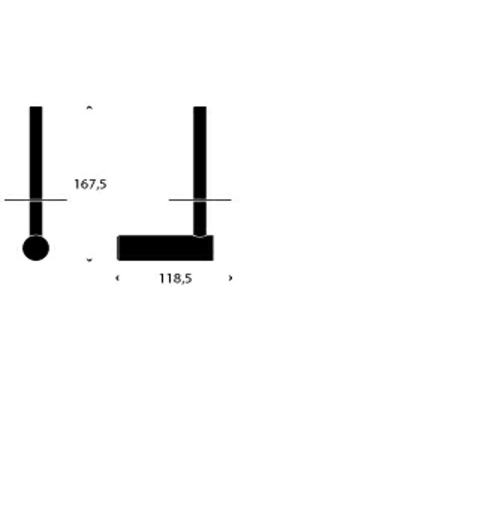 FROST Держатель туалетной бумаги 2 » медь Нержавеющая сталь Медь N1912-C  - Вид №2