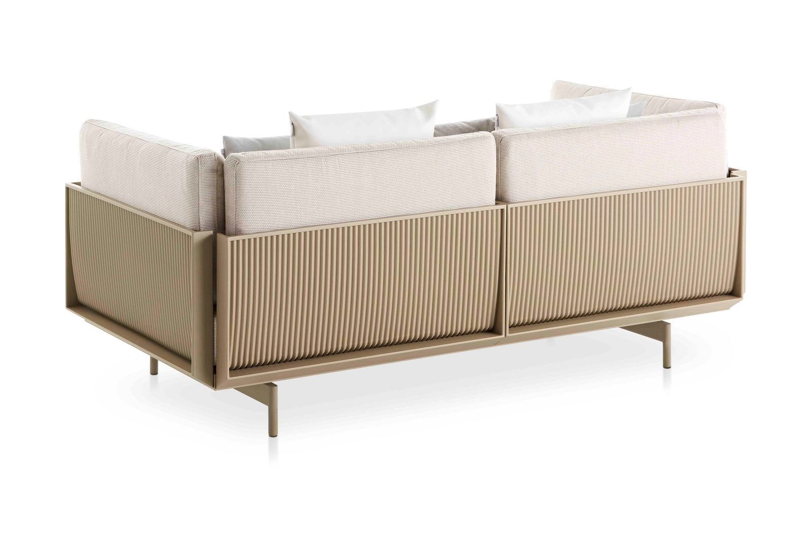 Термокрытая ткань и алюминиевый садовый диван GANDIABLASCO волны ARCH-00002122 - Вид №7