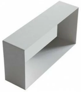 GALASSIA Открытый подвесной шкаф для ванной из крашеного металла Ergo 7130sp