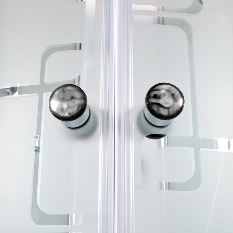 ЕМ4580 с гидромассажем (гм.) Душевая кабина DETO Серия EM ЕМ1580 LED - Вид №23