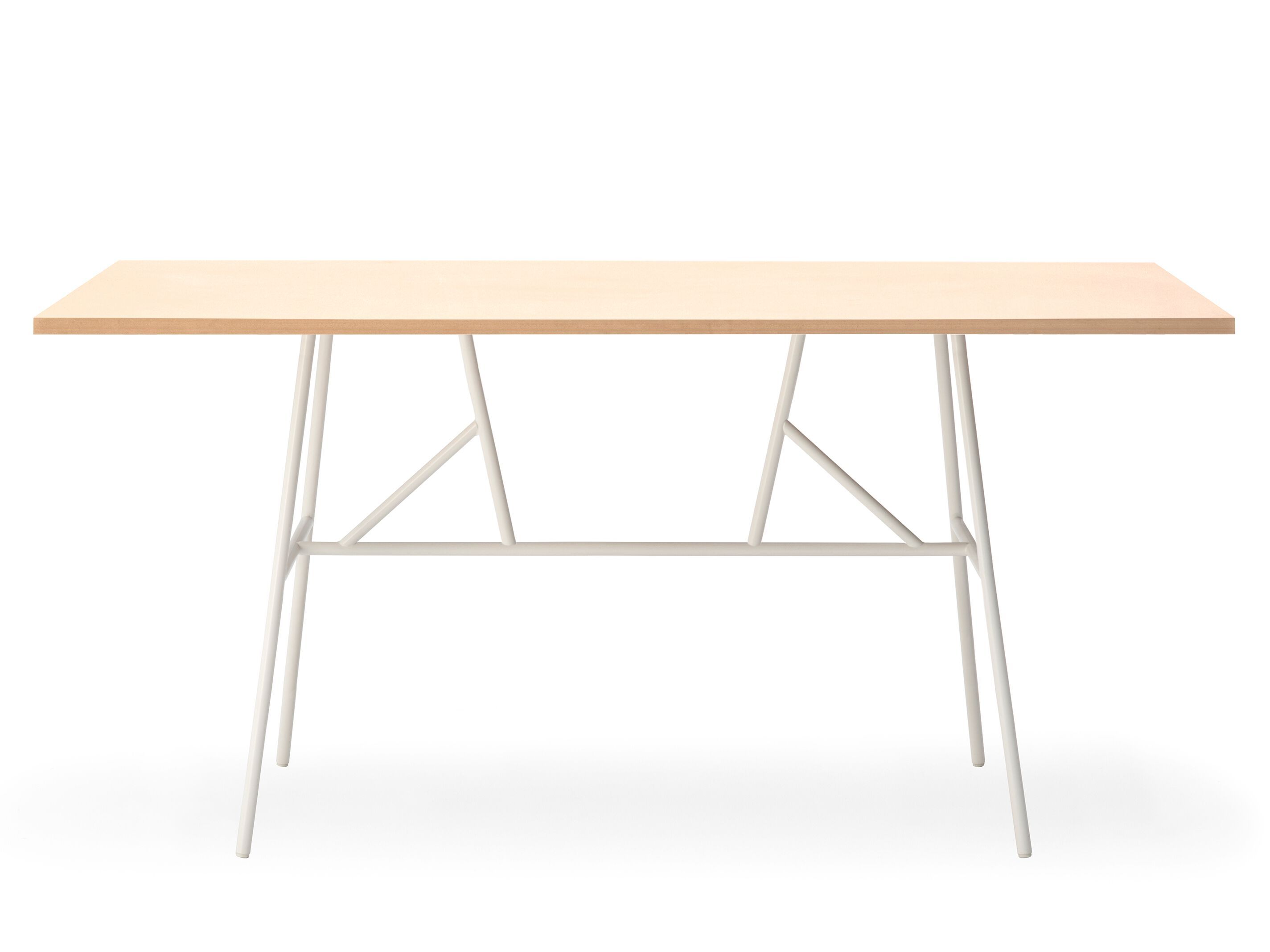 Прямоугольный стол из стали и ясеня Billiani Puccio ARCH-00057224