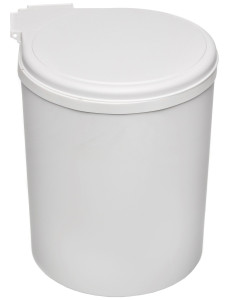 Ведро для мусора на дверцу шкафа Delta 350/13 Full White NAVAKO