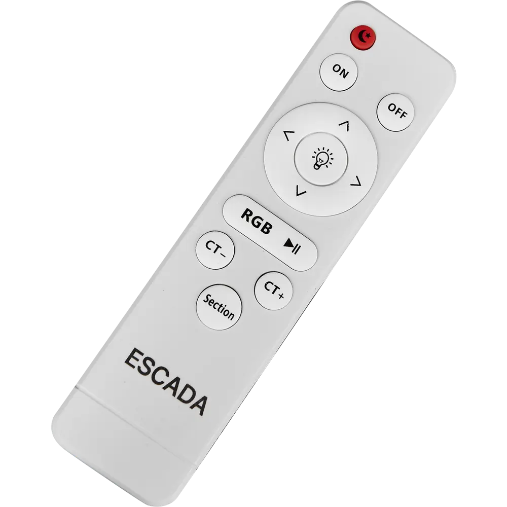 89390650 Люстра потолочная светодиодная Escada Howea 10279/6 с пультом управления 31 м² регулируемый белый свет цвет белый STLM-1452290  - Вид №6