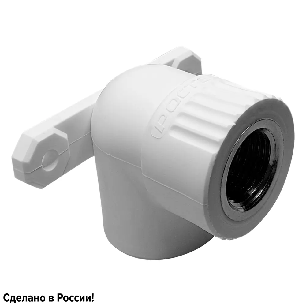 Водорозетка Ростерм 1/2"x25 мм ВР полипропилен 82185643 STLM-2139330 
