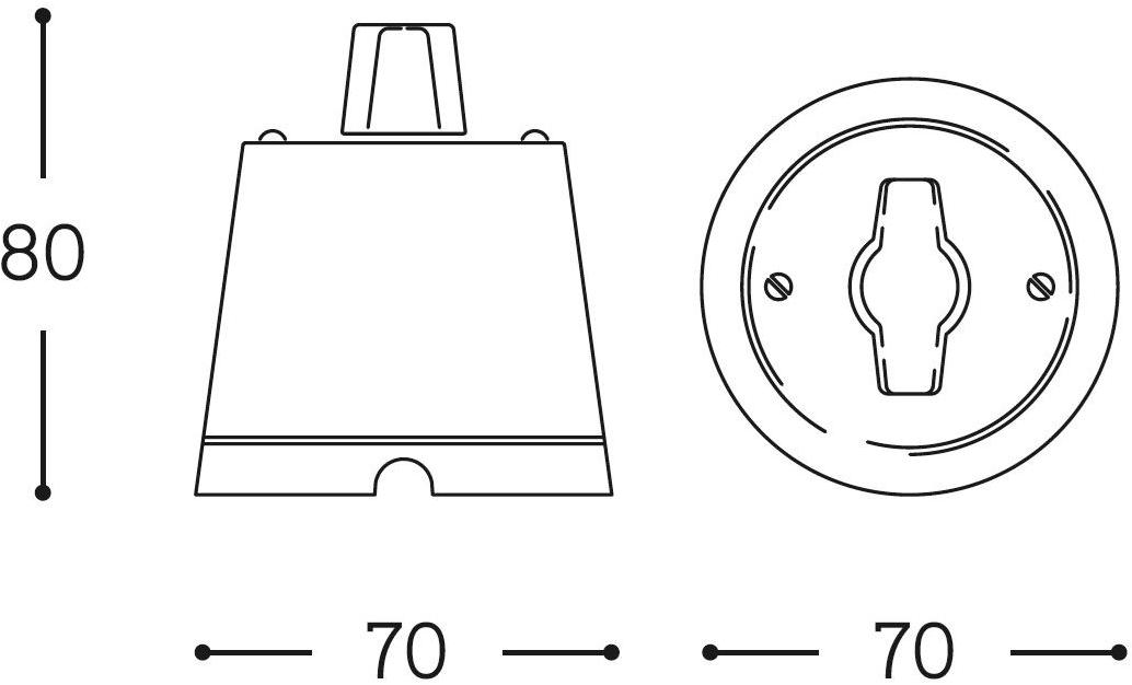 Aldo Bernardi Керамический переключатель Castore sun-id-1482868 - Вид №4