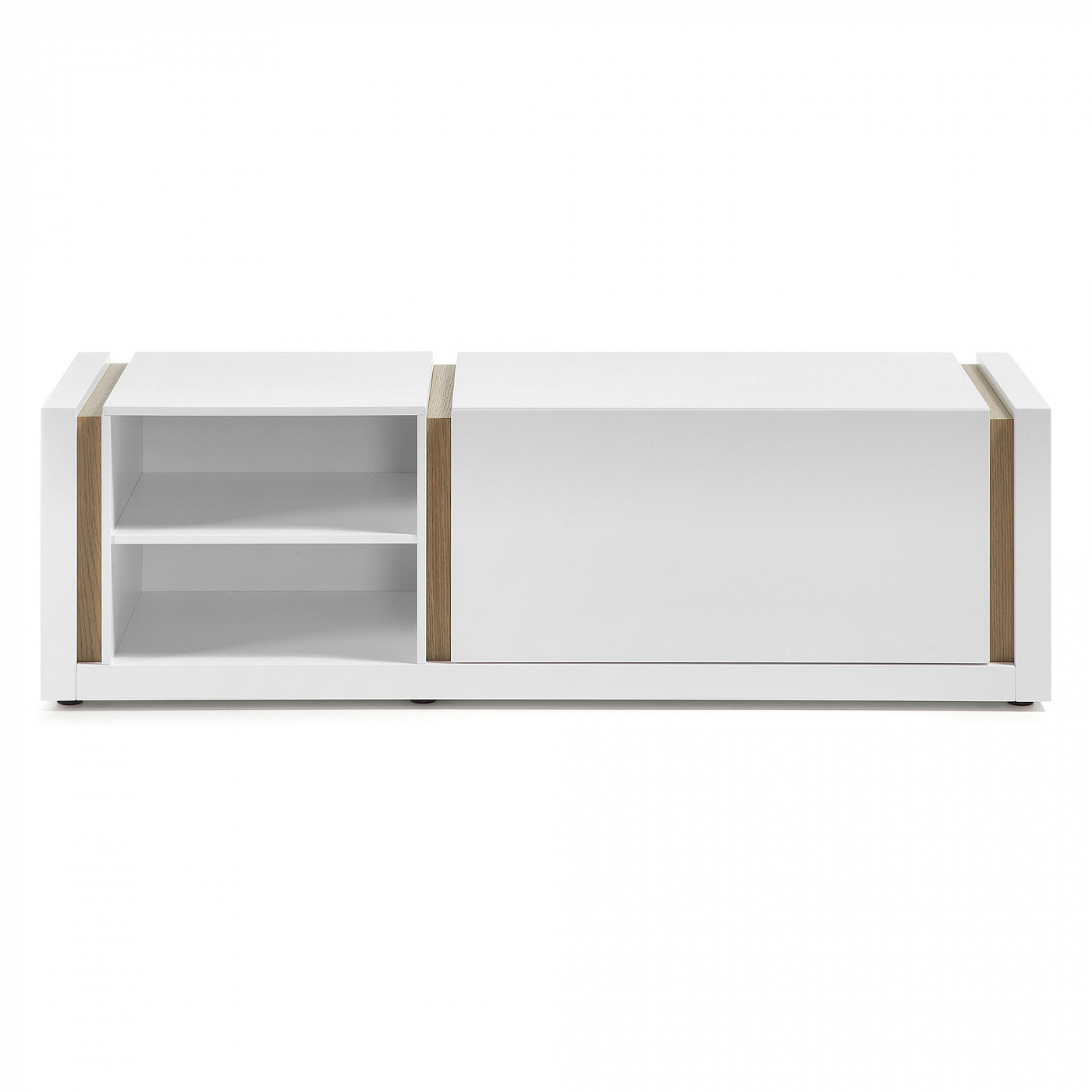 035192 Тумба под ТВ QU 140 белая La Forma De  - Вид №2