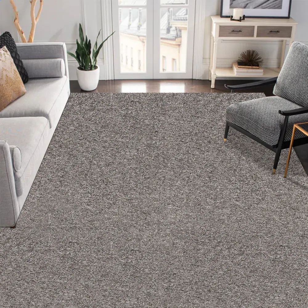 РОЯЛТАФТ Ковровое покрытие Скролл Step серый для современного интерьера 89337434 STLM-0889777 - Вид №4