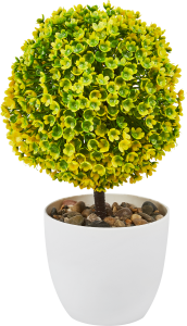 85852574 Искусственное растение Самшит h30 см ПВХ цвет зеленый STLM-0065636 Santreyd