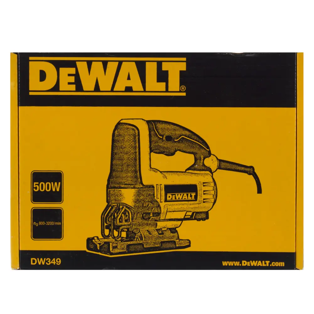 Лобзик DeWalt DW349-KS, 500 Вт 17315594 STLM-2084059  - Вид №4