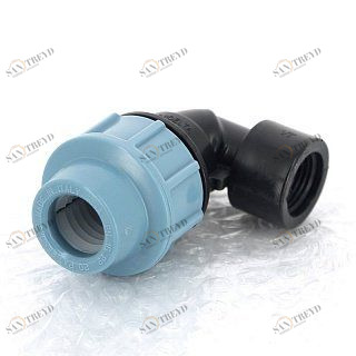 Угол обжим-В 25 x 1/2" для труб ПНД UNIDELTA 1009025002