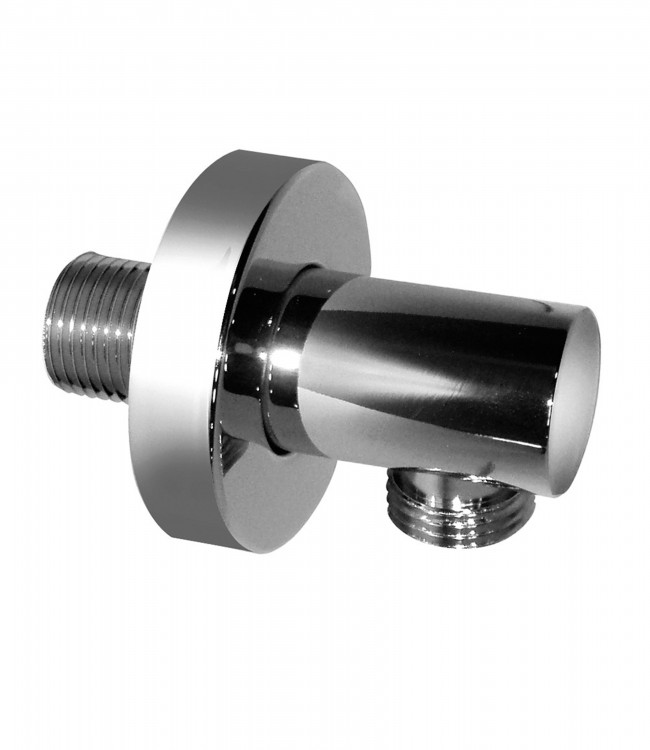 899 Колено водоснабжения круглое с фланцем. Bongio Wellness