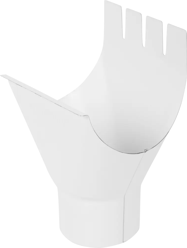 10011010 Воронка 125x90 мм цвет белый STLM-1016129