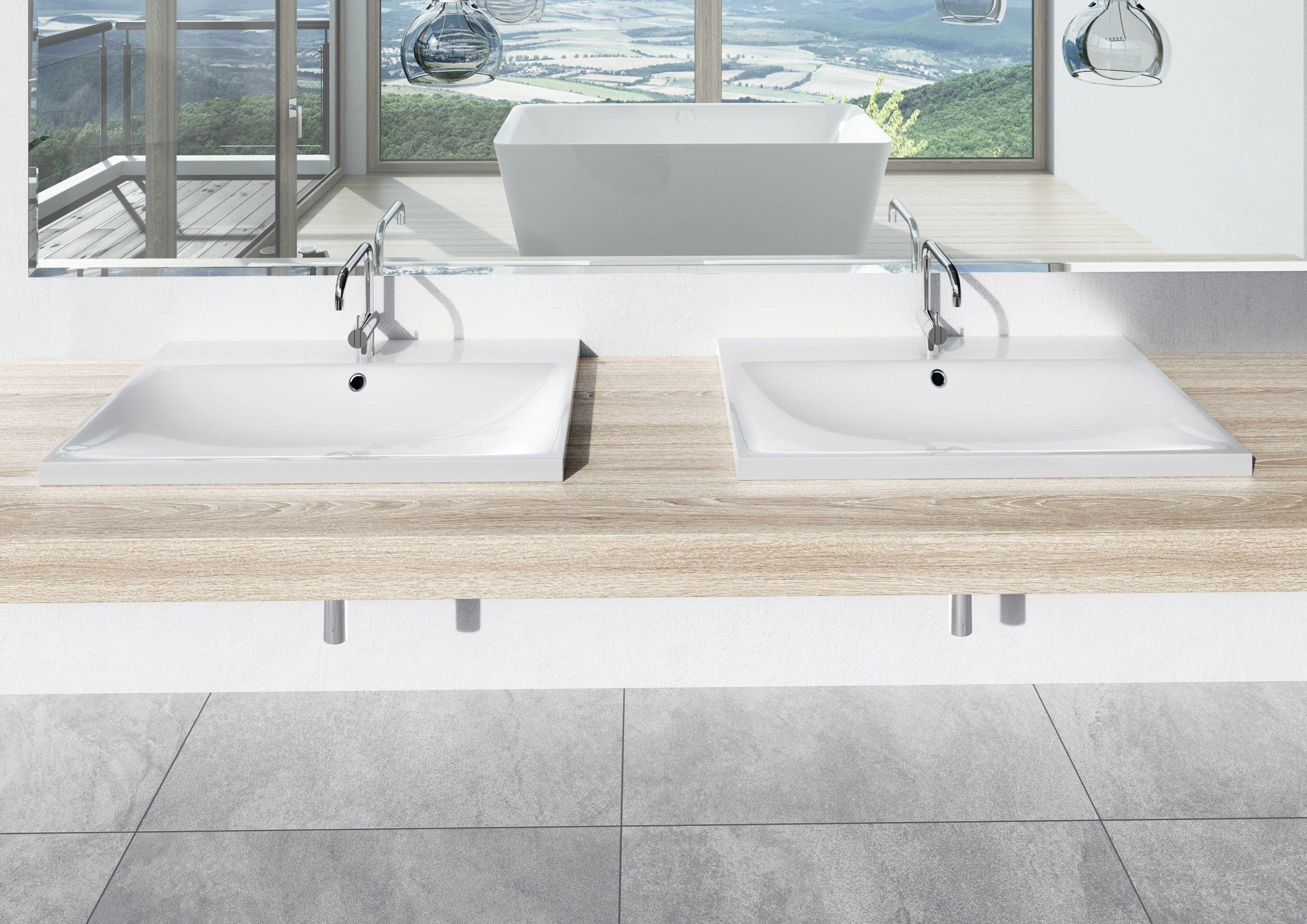 Умывальник из эмалированной стали KALDEWEI Silenio ARCH-00129238 - Вид №3