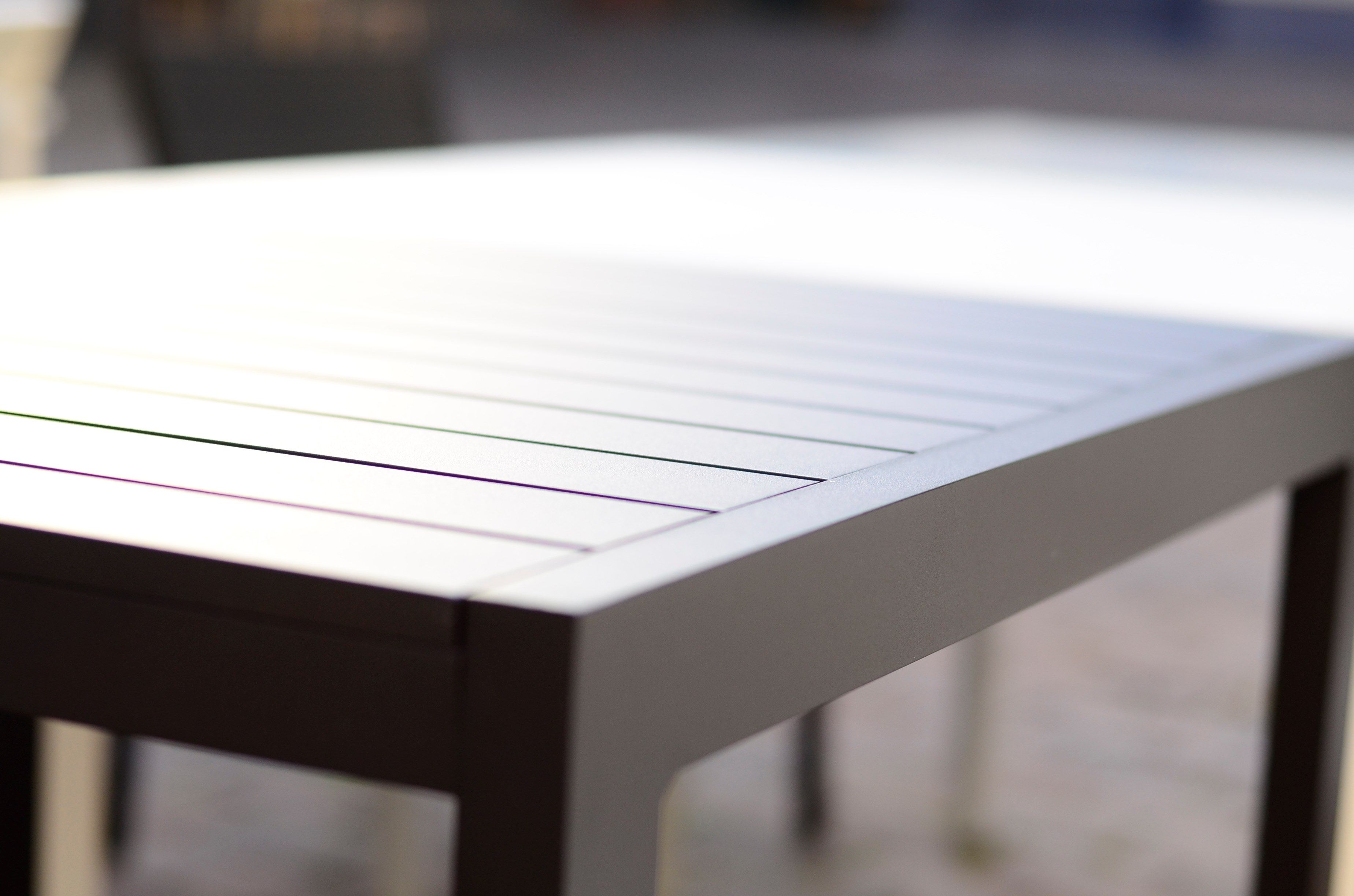 Прямоугольный алюминиевый стол с порошковым покрытием Case Eos ARCH-00062107 - Вид №10