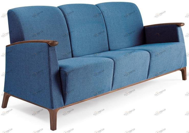 PIAVAL 3-х местный тканевый диван Mamy | health & care 57-103/1(n)