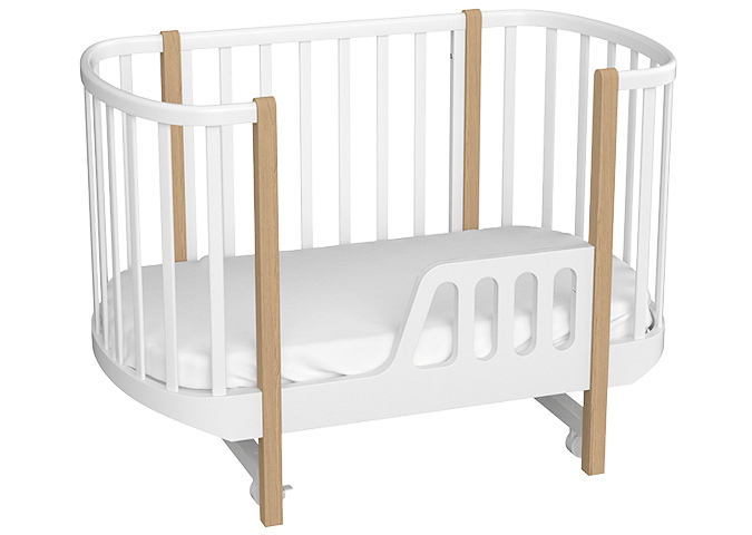 Защитный бортик для кровати Classic белый ELLIPSE ELLIPSE CLASSIC 257729 Белый Santreyd  - Вид №1