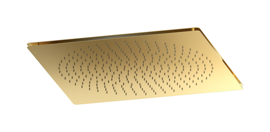 Верхний душ квадратный 500x500 WE ARE IB ma051is Brushed Pale Gold Monamour 