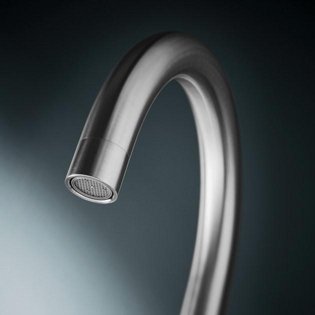 Radomonte Смеситель для кухни из нержавеющей стали на два отверстия  Tki32  - Вид №1