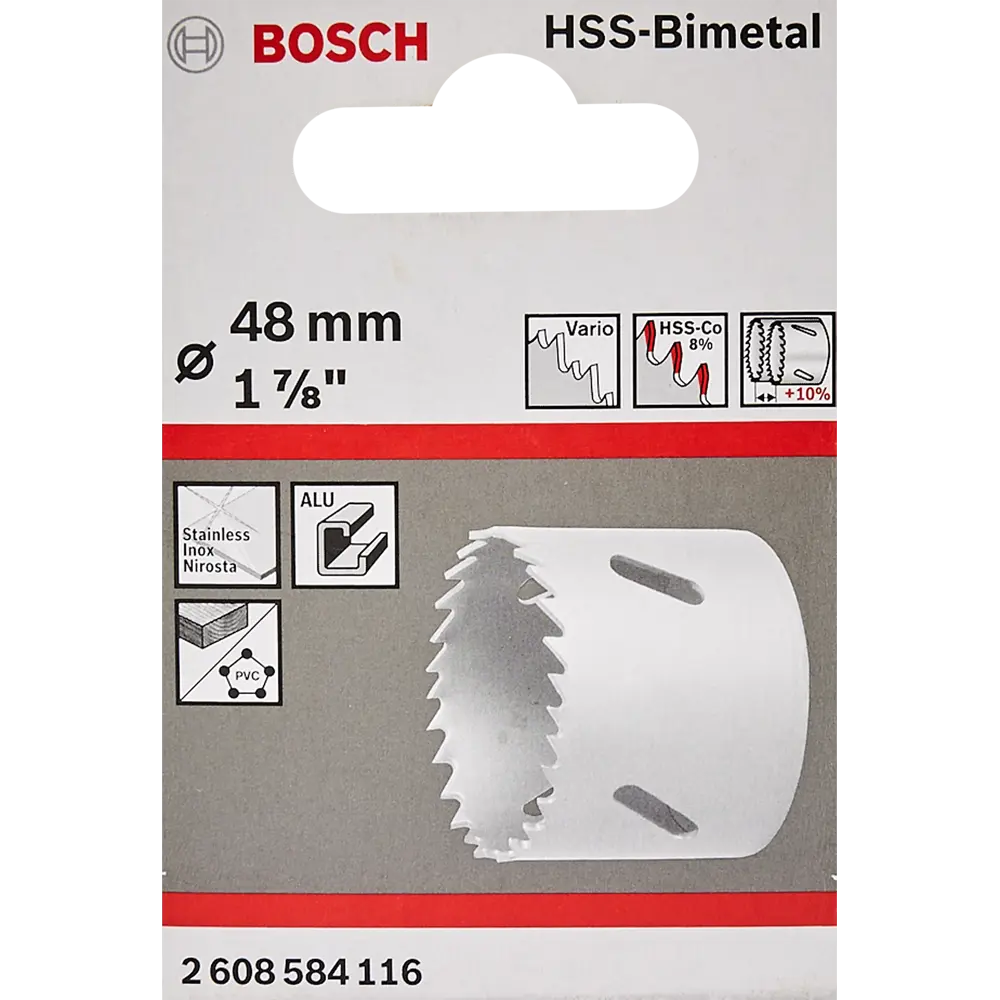Коронка по стали биметаллическая Bosch 2608584116 48 мм 82857521 STLM-2092035 BOSCH PROFESSIONAL  - Вид №2
