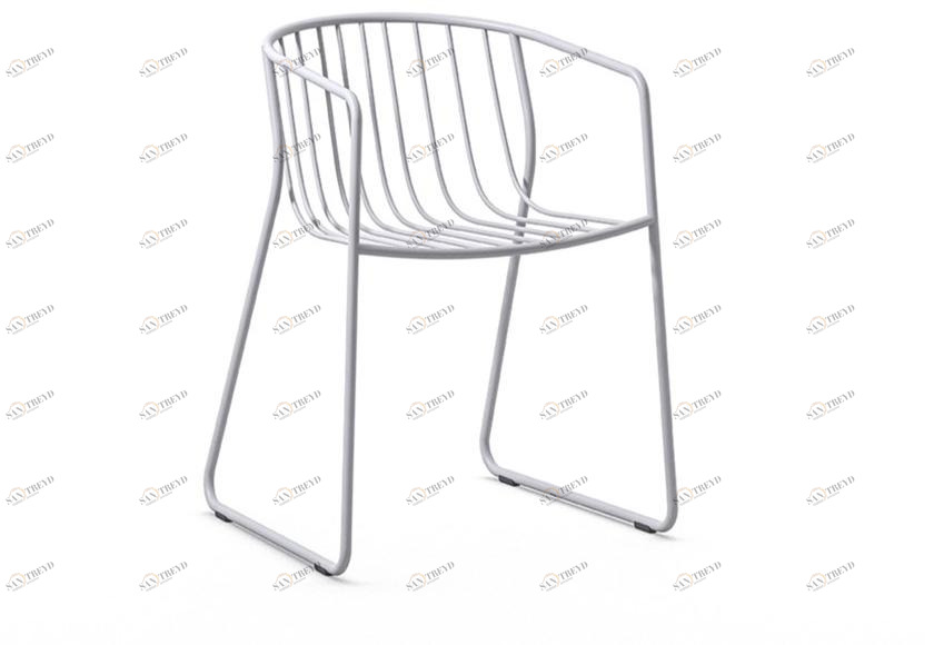 arrmet Стул из стали с подлокотниками Randa sun-id-1446559