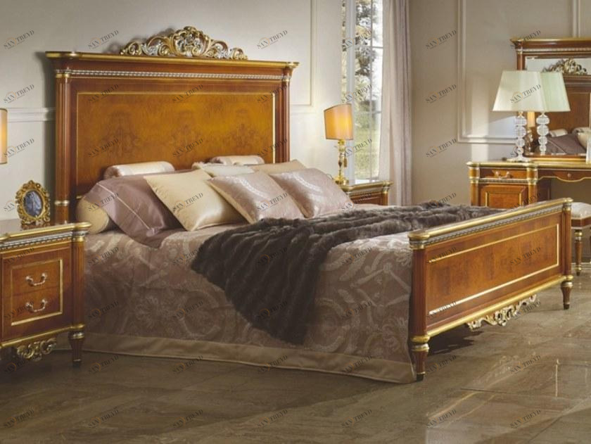 SCAPPINI & C Каркас двуспальной кровати из дерева 35th anniversary 2740-gl