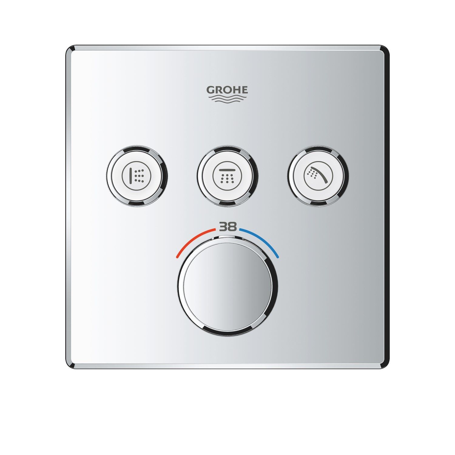 3-ходовой термостатический смеситель Grohe Grohtherm SmartControl ARCH-00128873 - Вид №6