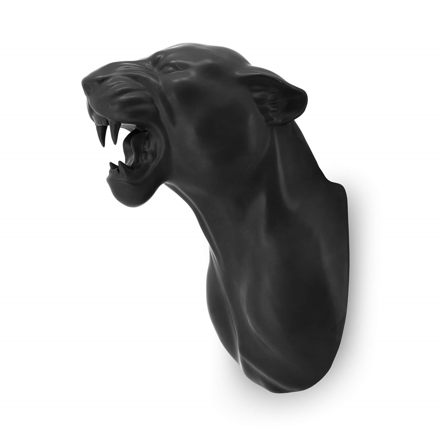 600925-BT ABHIKA ПОДВЕСКА НА ГОЛОВУ ЛЕОПАРДА BLACK MAT  - Вид №2