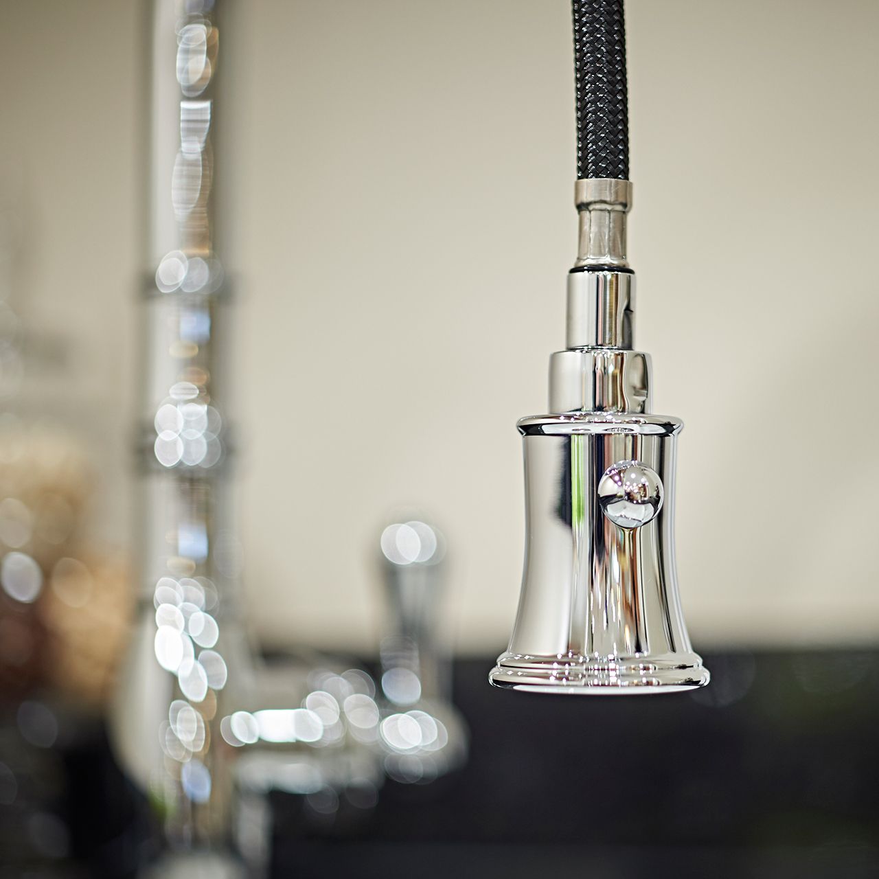 4744 Смеситель для мойки Aquitaine с одним рычагом и ополаскивателем с ополаскиванием вниз Traditional Perrinandrowe - Вид №5