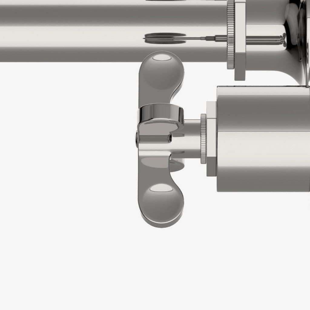 HNLS60 Настенный смеситель для унитаза Henry с крестообразными ручками Waterworks - Вид №1