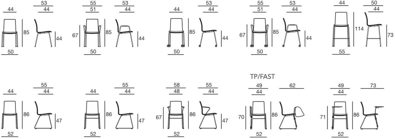 Sesta Мягкое кресло для конференций с подлокотниками Q3 sun-id-1364981 - Вид №2