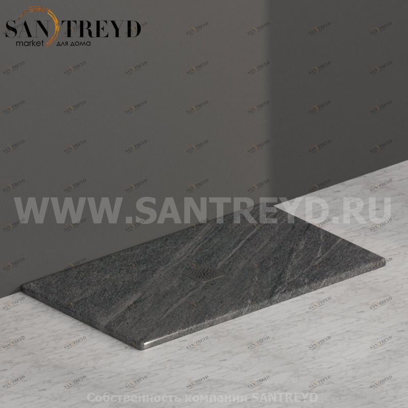 DT121SG Душевой поддон 120x70 керамический Globo Ceramica Globo DOCCIATRE