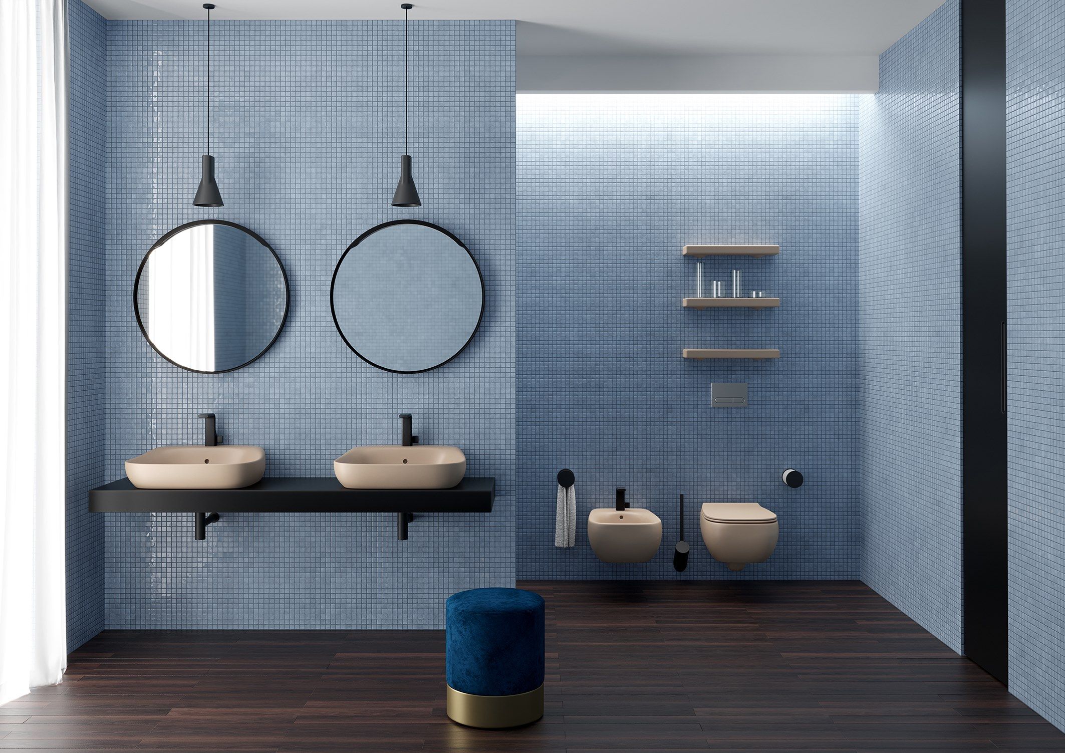 Керамический подвесной туалет Ceramica Flaminia Fluo ARCH-00091780 - Вид №1