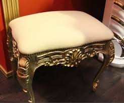 Пуф MIGLIORE Bella ML.COM-70.731.BR, кремовая кожа/бронза ML.COM-70.731.CM.BR - Вид №1